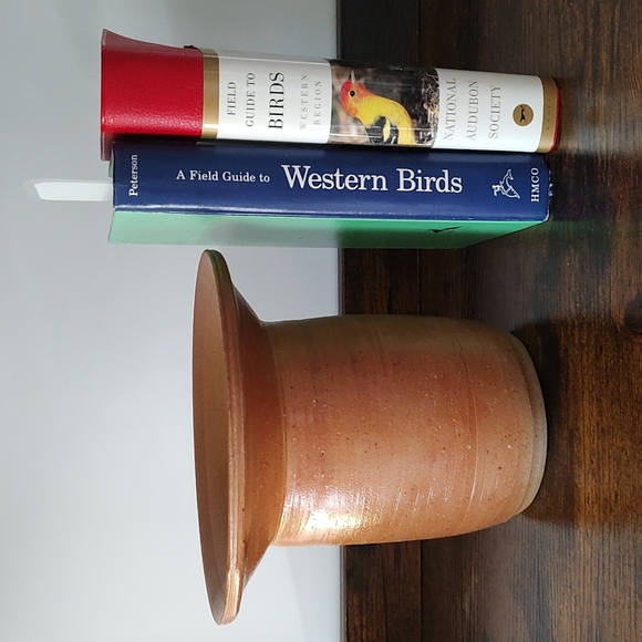 Wheel Thrown Vase Ceramic Pottery by Mason,  Pioneer Pottery Fall Color - Picture 5 of 9